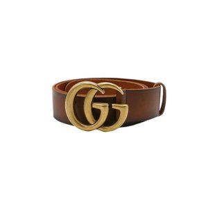 13063 - Gucci GG Marmont Belt Leather Wide 406831 90 36